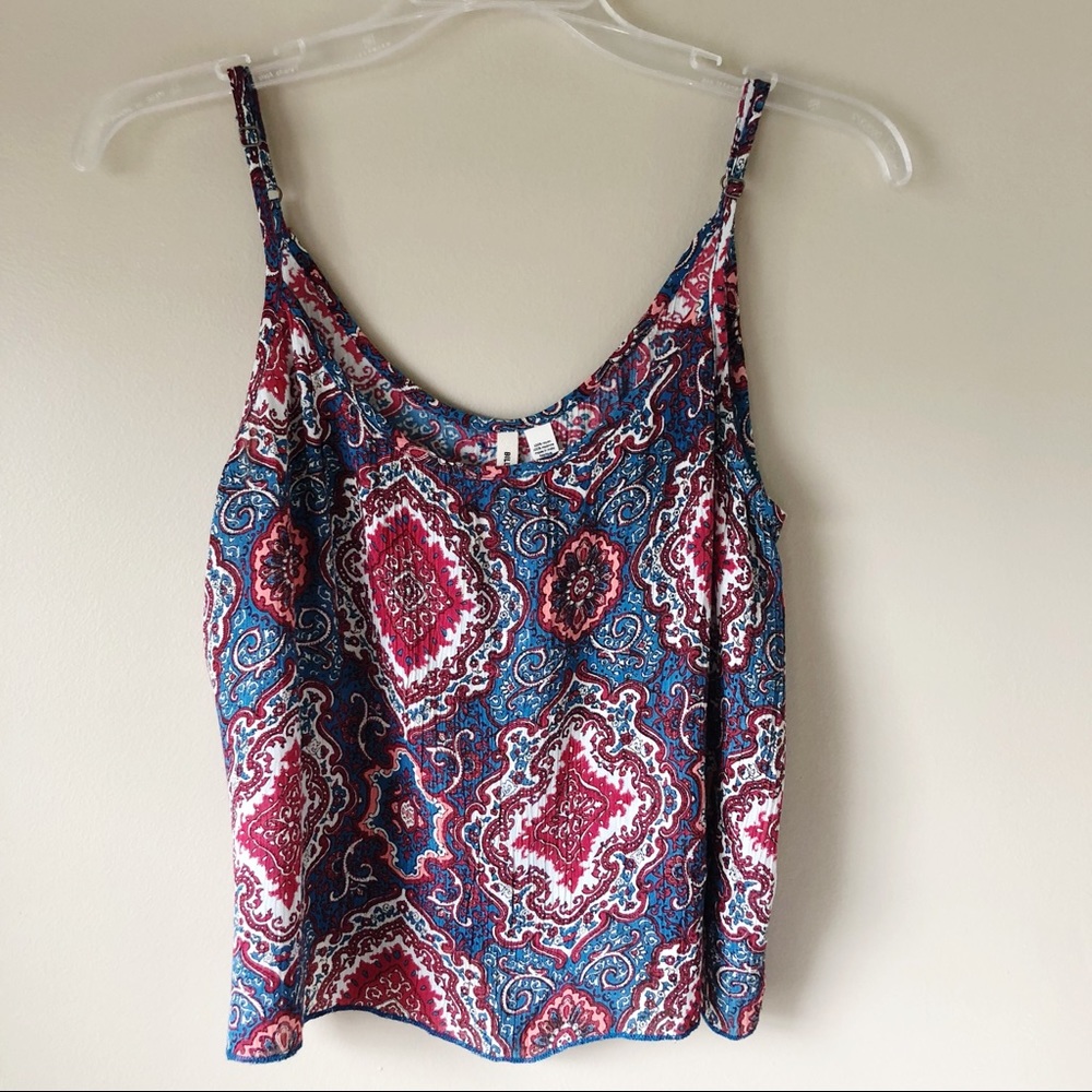 BILLABONG Paisley Two Piece Cami and Shorts Set M